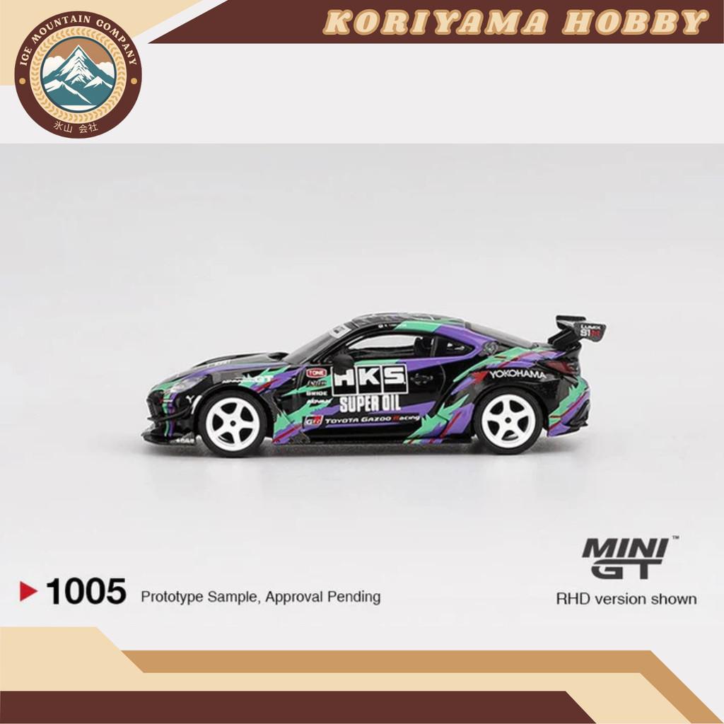 Mini GT 1005 Toyota GR86 HKS TYPE R 2022 Tokyo Auto Salon MiniGT