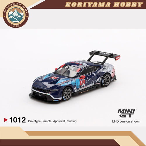 Mini GT 1012 Ford Mustang GT3 #65 Ford Multimatic Motorsports 2024 IMSA Daytona 24 Hrs MiniGT