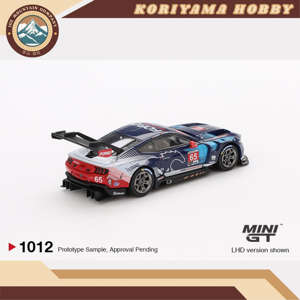 Mini GT 1012 Ford Mustang GT3 #65 Ford Multimatic Motorsports 2024 IMSA Daytona 24 Hrs MiniGT