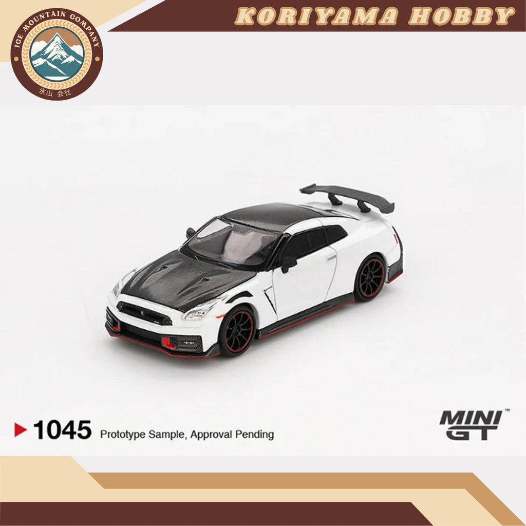 Mini GT 1045 Nissan GT-R Nismo 2024 Brilliant White Pearl MiniGT