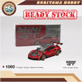 Mini GT 1060 Porsche 911 (992) GT3 RS Weissach Package Guards Red RHD MiniGT