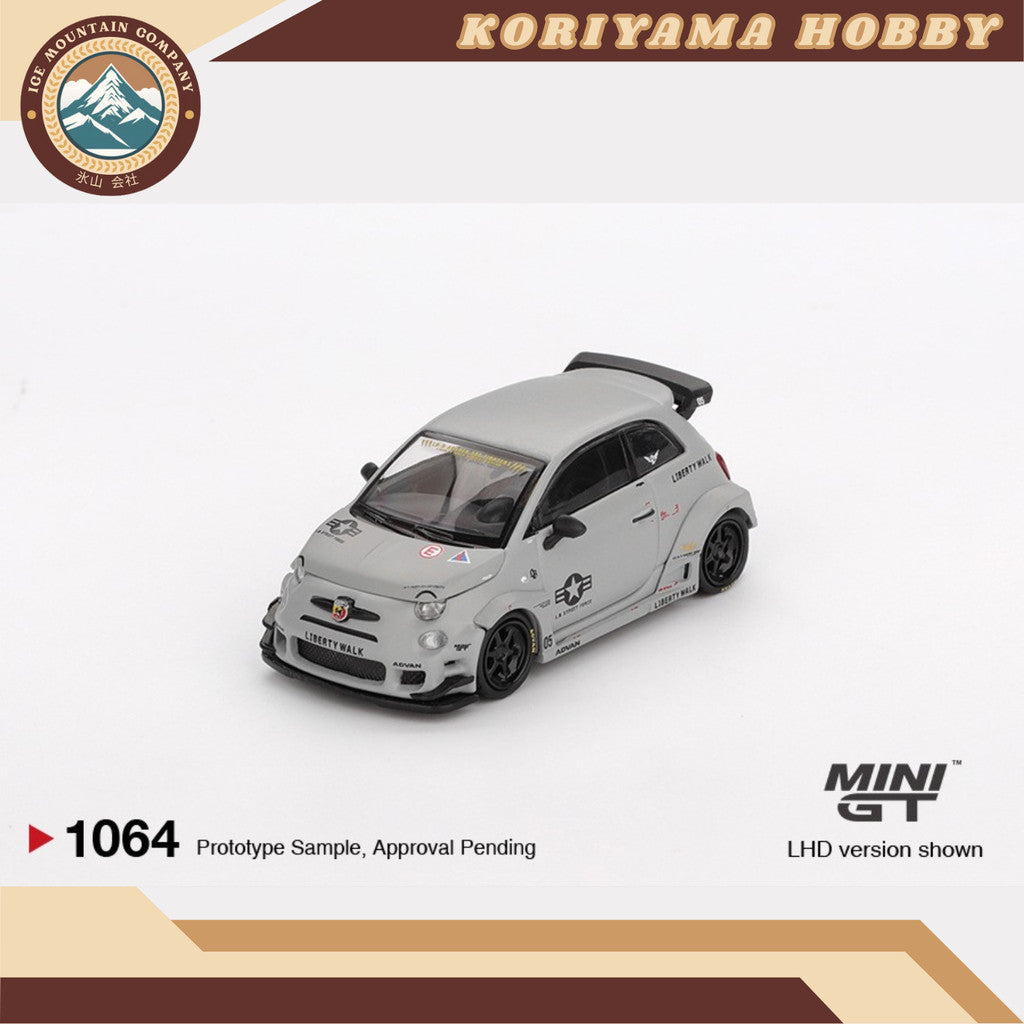 Mini GT 1064 Abarth 595 LB-WORKS x Abas Works Fighters MiniGT
