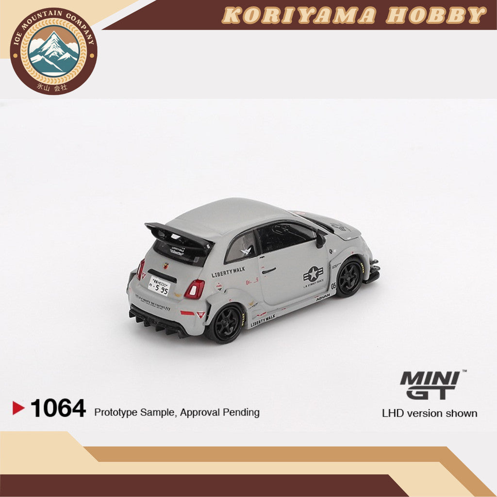 Mini GT 1064 Abarth 595 LB-WORKS x Abas Works Fighters MiniGT
