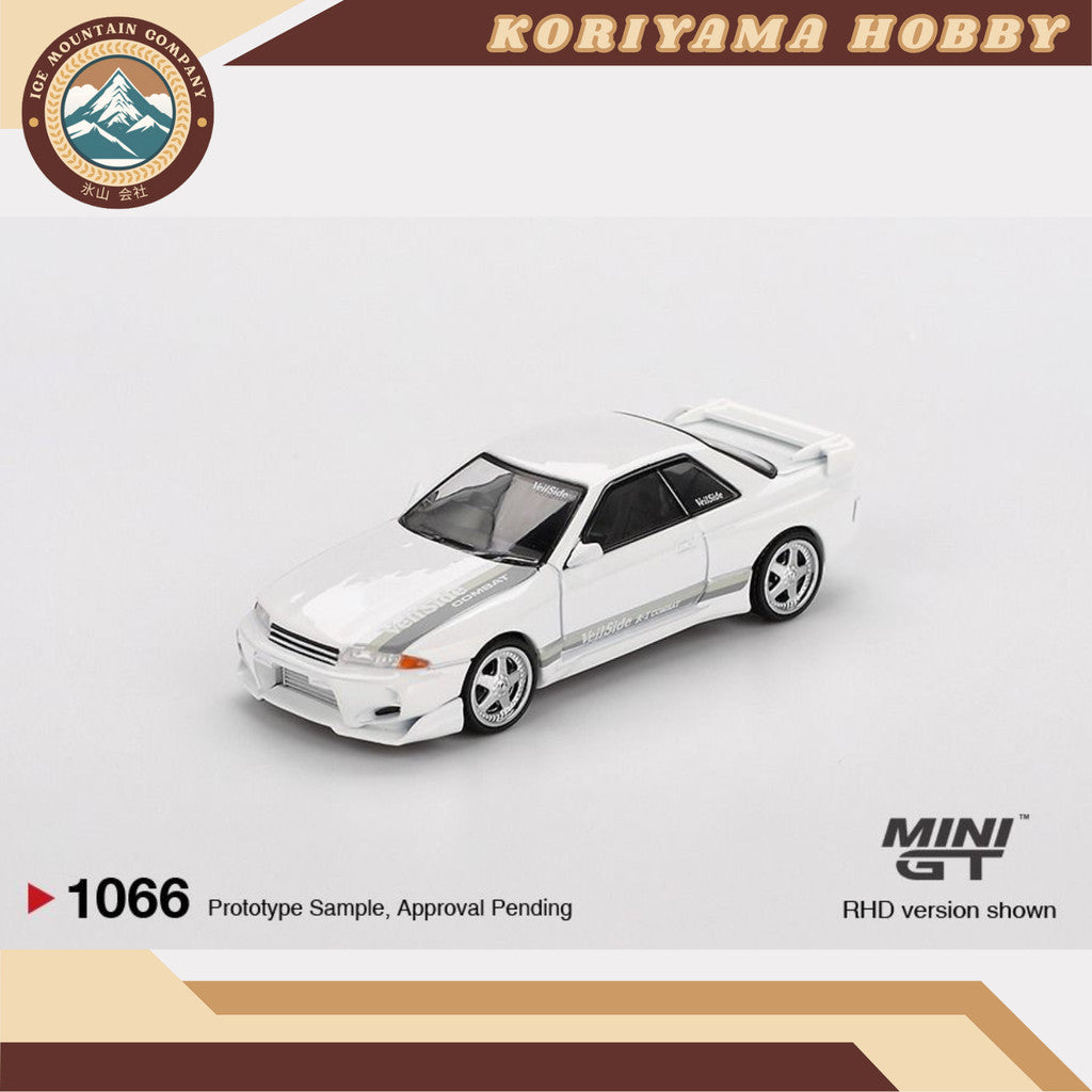 Mini GT 1066 Nissan Skyline GT-R (R32) VeilSide Combat C-I White MiniGT