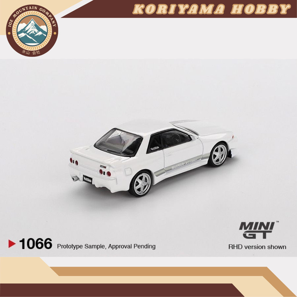 Mini GT 1066 Nissan Skyline GT-R (R32) VeilSide Combat C-I White MiniGT
