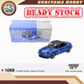 Mini GT 1069 Mazda Miata MX-5 (NA) Tuned Version Dark Blue MiniGT