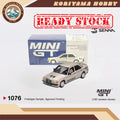 Mini GT 1076 Mercedes-Benz 190 E 2.3-16 #11 Ayrton Senna 1984 Nürburgring Race of Champions w/ Figure