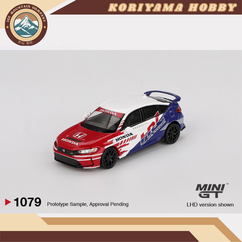 Mini GT 1079 Honda Civic TYPE R 2024 Pace Car HRC MiniGT