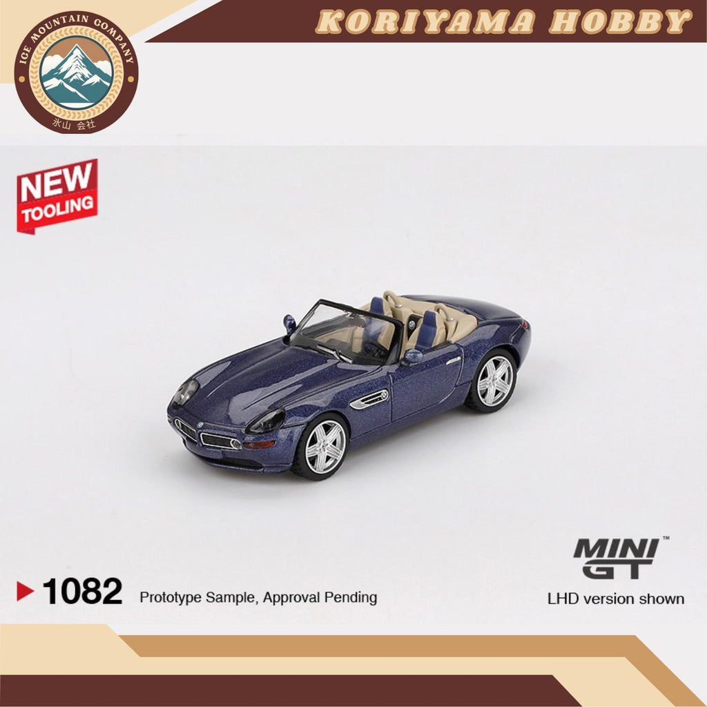 Mini GT 1082 BMW Z8 Alpina Alpine Blue MiniGT