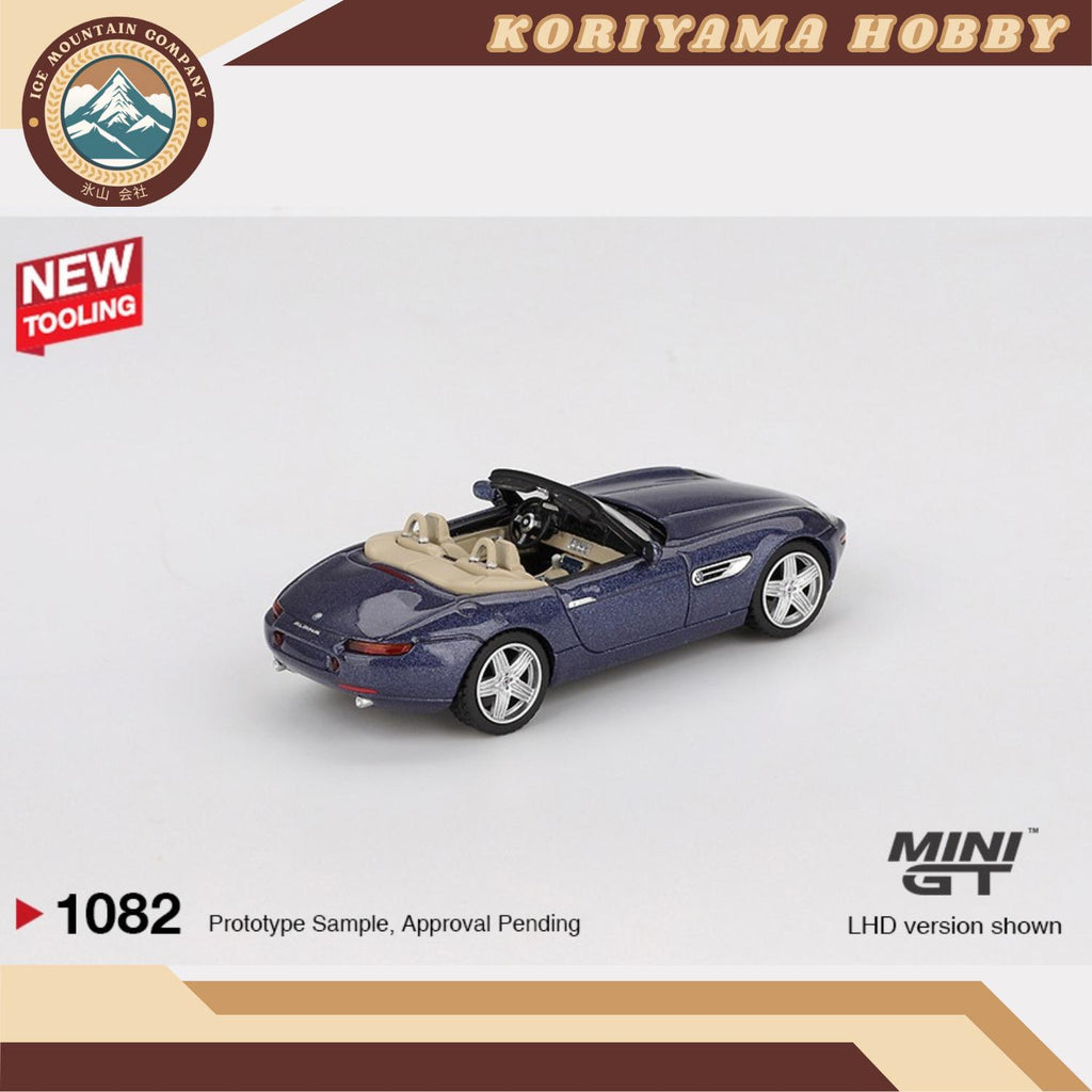 Mini GT 1082 BMW Z8 Alpina Alpine Blue MiniGT