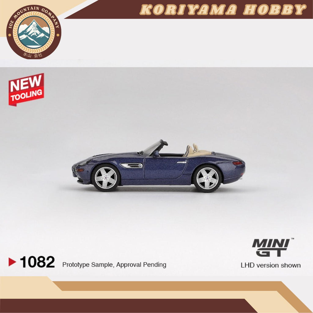 Mini GT 1082 BMW Z8 Alpina Alpine Blue MiniGT
