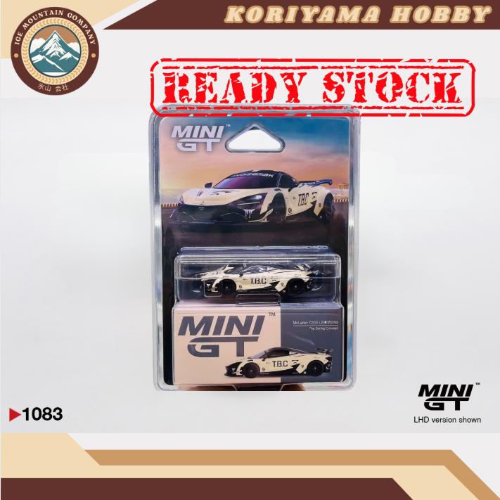 Mini GT 1083 McLaren 720S LBWorks The Boring Concept Blister packaging MiniGT