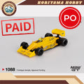 Mini GT 1088 Lotus 99T #12 Ayrton Senna 1987 Monaco Grand Prix Winner Box / Blister Packaging MIniGT