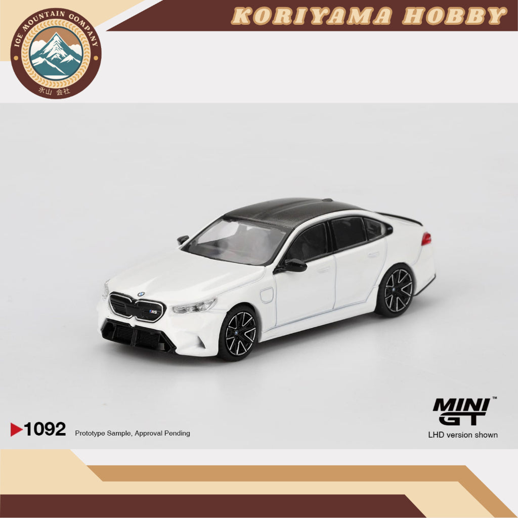 Mini GT 1092 BMW M5 Alpine White MiniGT