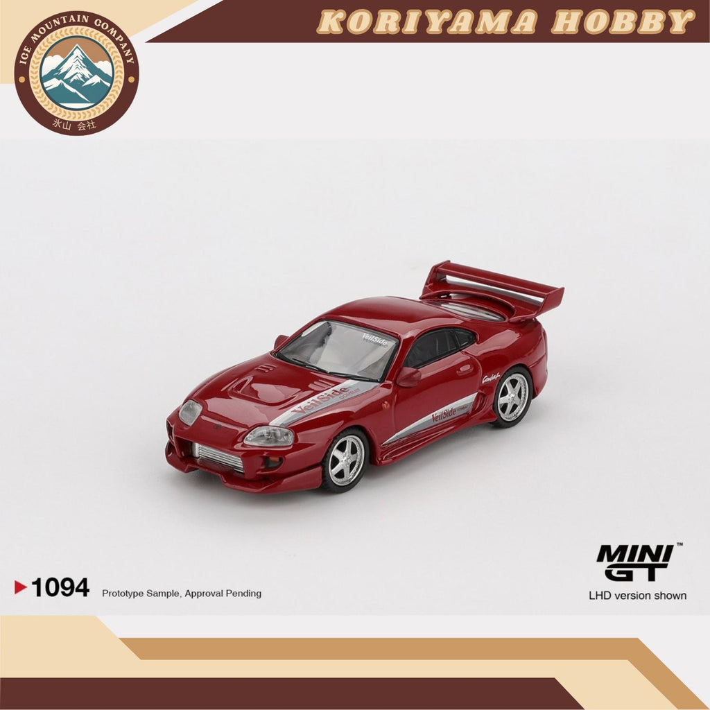 Mini GT 1094 Toyota Supra VeilSide Combat V-I Red MiniGT