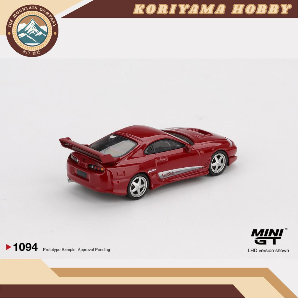 Mini GT 1094 Toyota Supra VeilSide Combat V-I Red MiniGT