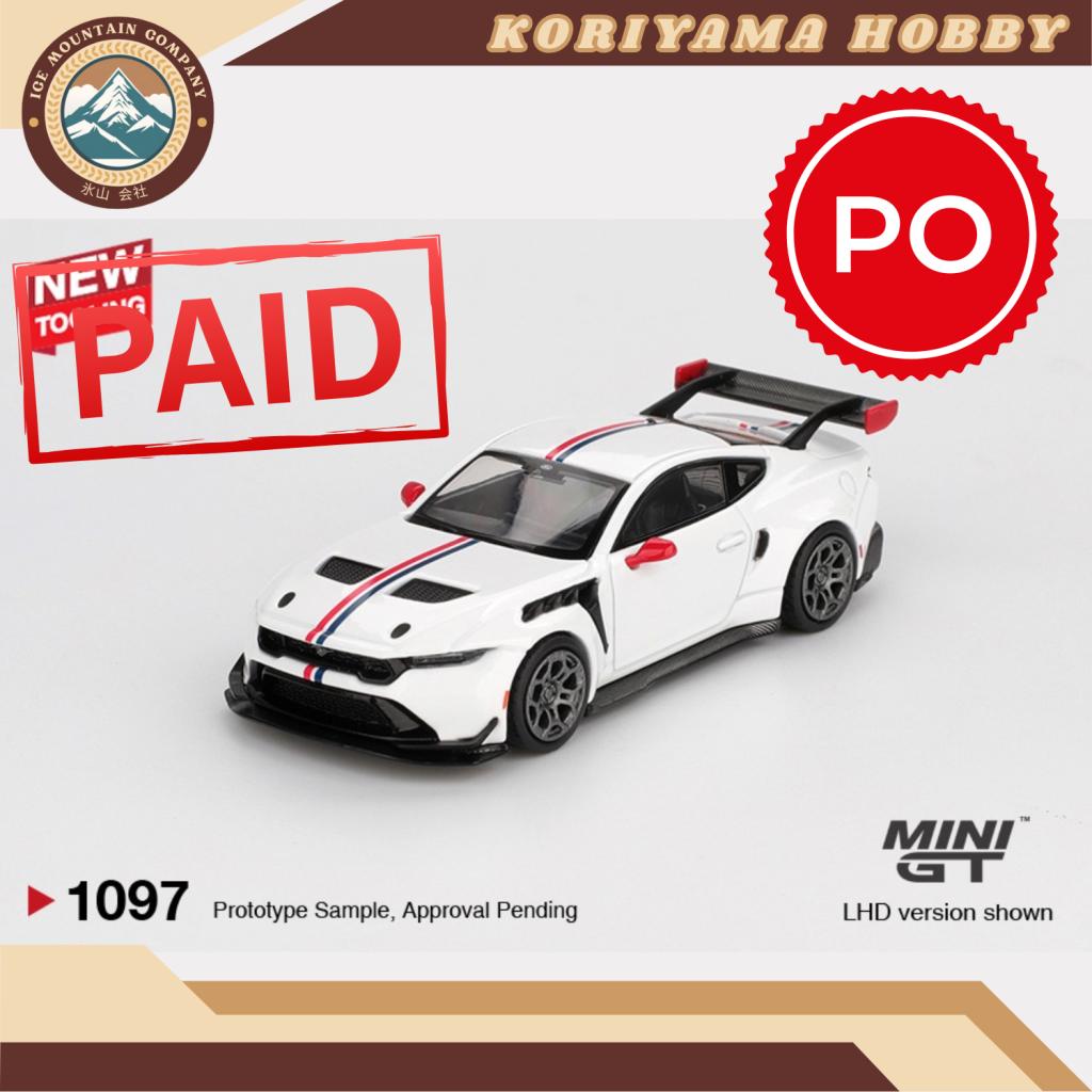 Mini GT 1097 Ford Mustang GTD Spirit of America MiniGT