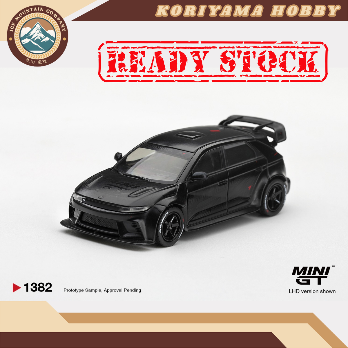 Mini GT 1382 Hyundai Ioniq 5N RS-01T Stealth MiniGT