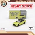 Mini GT 1102 BMW M3 M Performance Touring Sao Paulo Yellow MiniGT