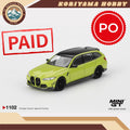 Mini GT 1102 BMW M3 M Performance Touring Sao Paulo Yellow MiniGT