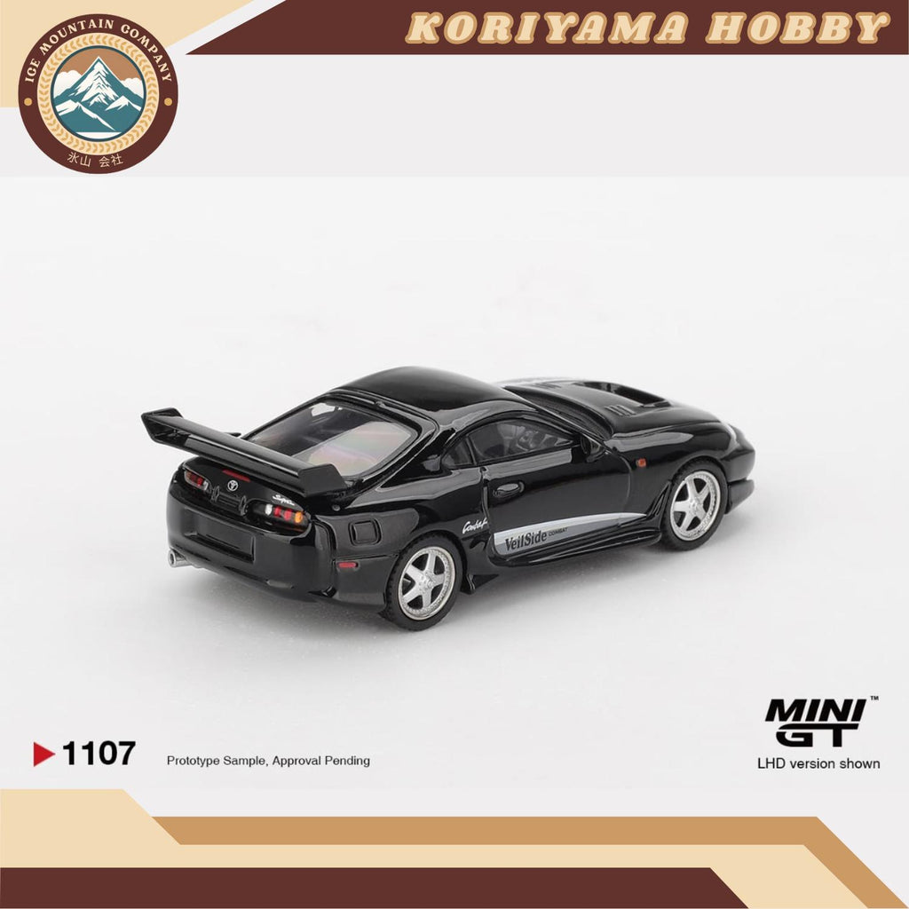 Mini GT 1107 Toyota Supra VeilSide Combat V-II Black MiniGT