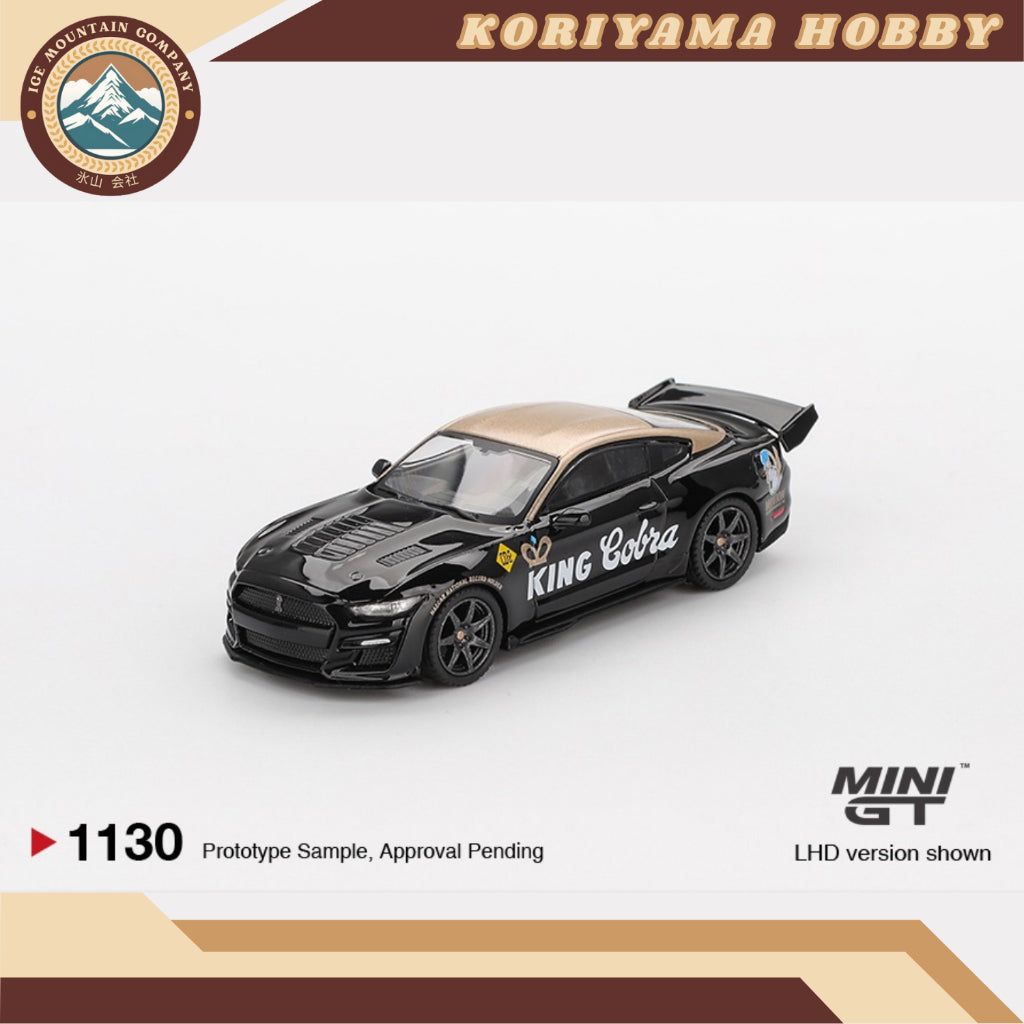 Mini GT 1130 Shelby GT500 Dragon Snake Concept Black/Gold MiniGT