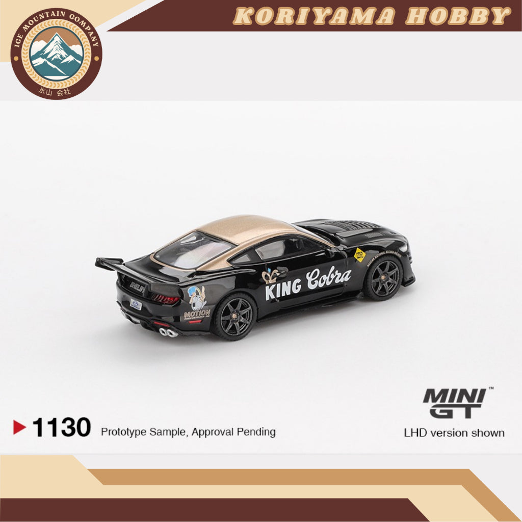 Mini GT 1130 Shelby GT500 Dragon Snake Concept Black/Gold MiniGT