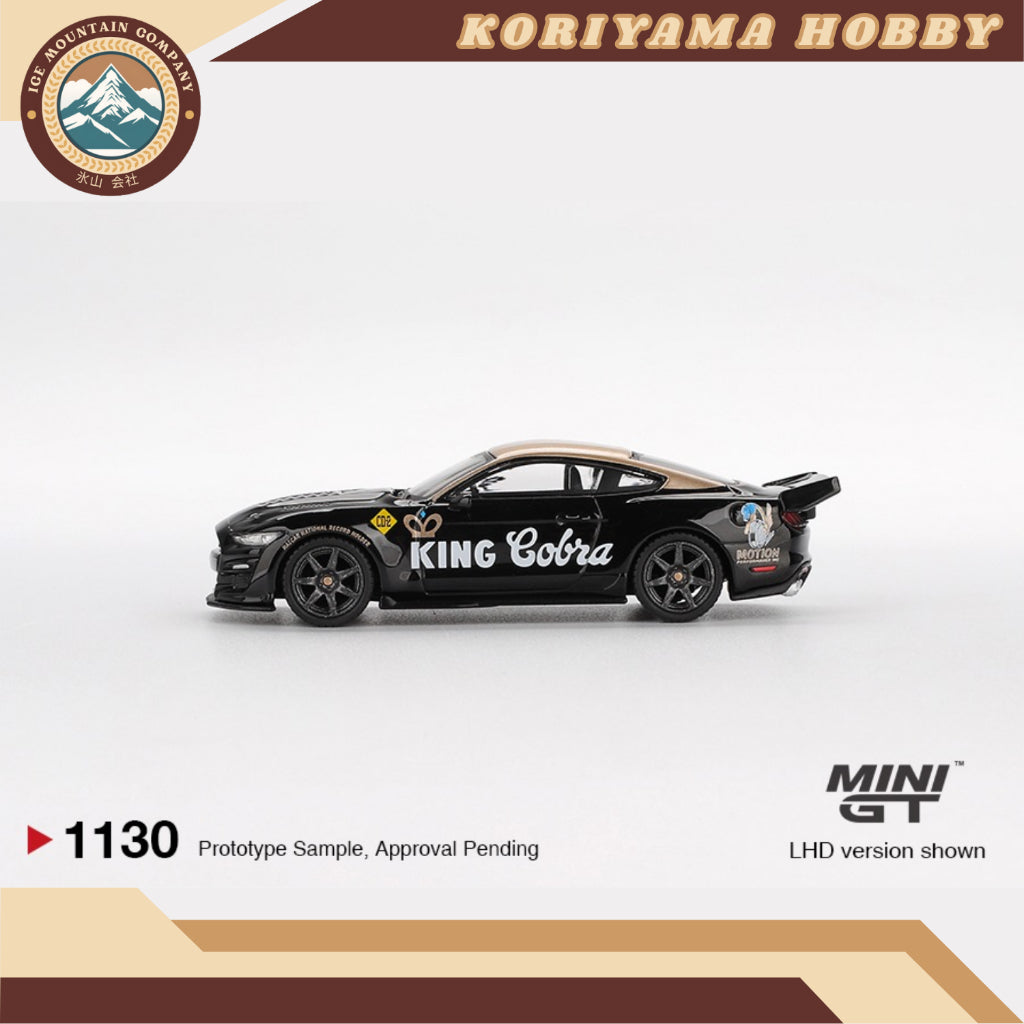 Mini GT 1130 Shelby GT500 Dragon Snake Concept Black/Gold MiniGT