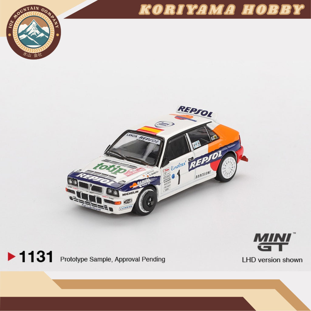 Mini GT 1131 Lancia Delta HF Integrale Evoluzione #11993 Rallye Monte-Carlo Mini GT