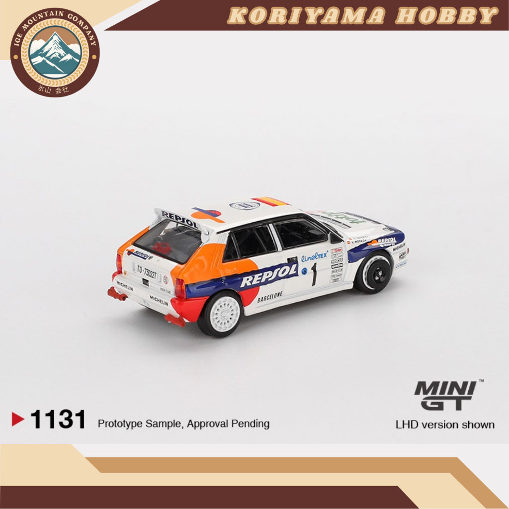 Mini GT 1131 Lancia Delta HF Integrale Evoluzione #11993 Rallye Monte-Carlo Mini GT