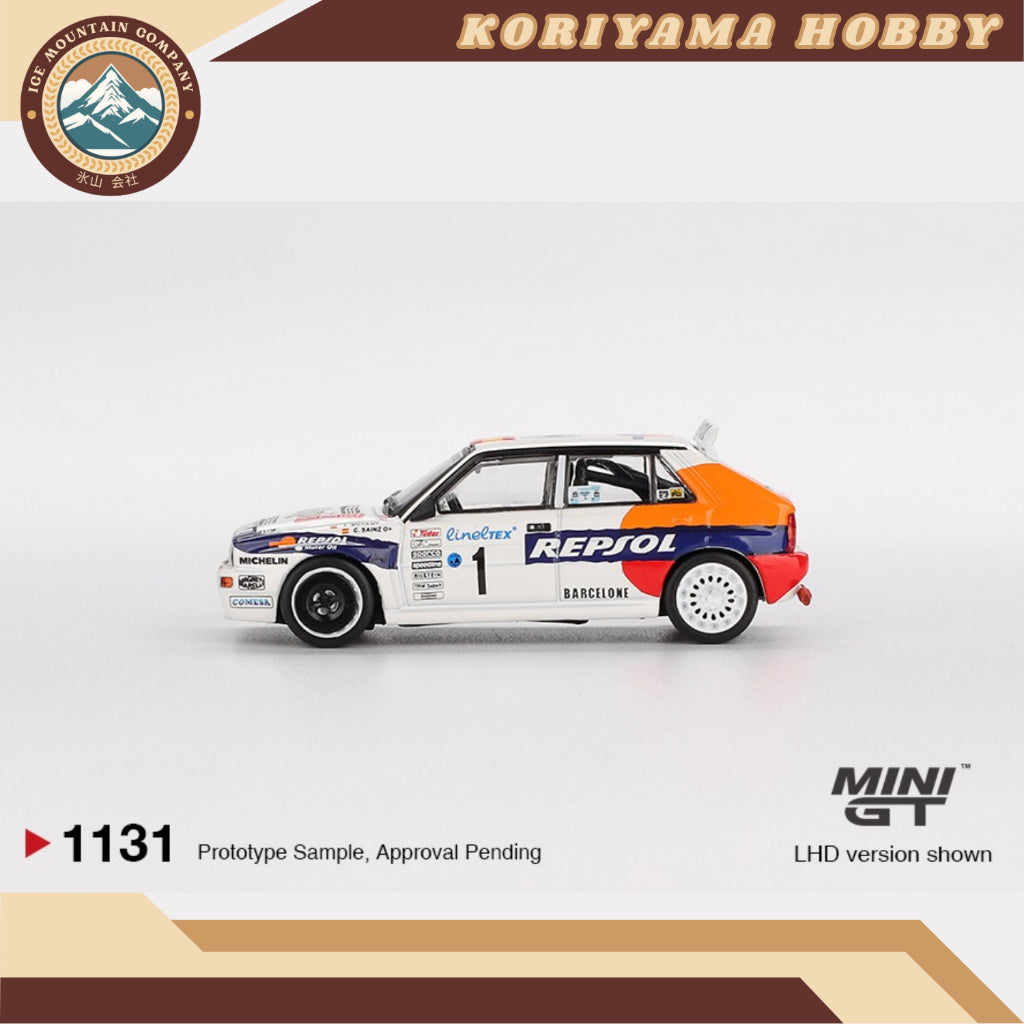 Mini GT 1131 Lancia Delta HF Integrale Evoluzione #11993 Rallye Monte-Carlo Mini GT