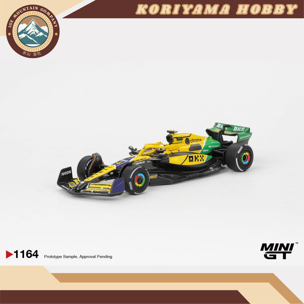 Mini GT 1164 McLaren MCL38 #4 Lando Norris 2024 F1 2024 Monaco GP MiniGT