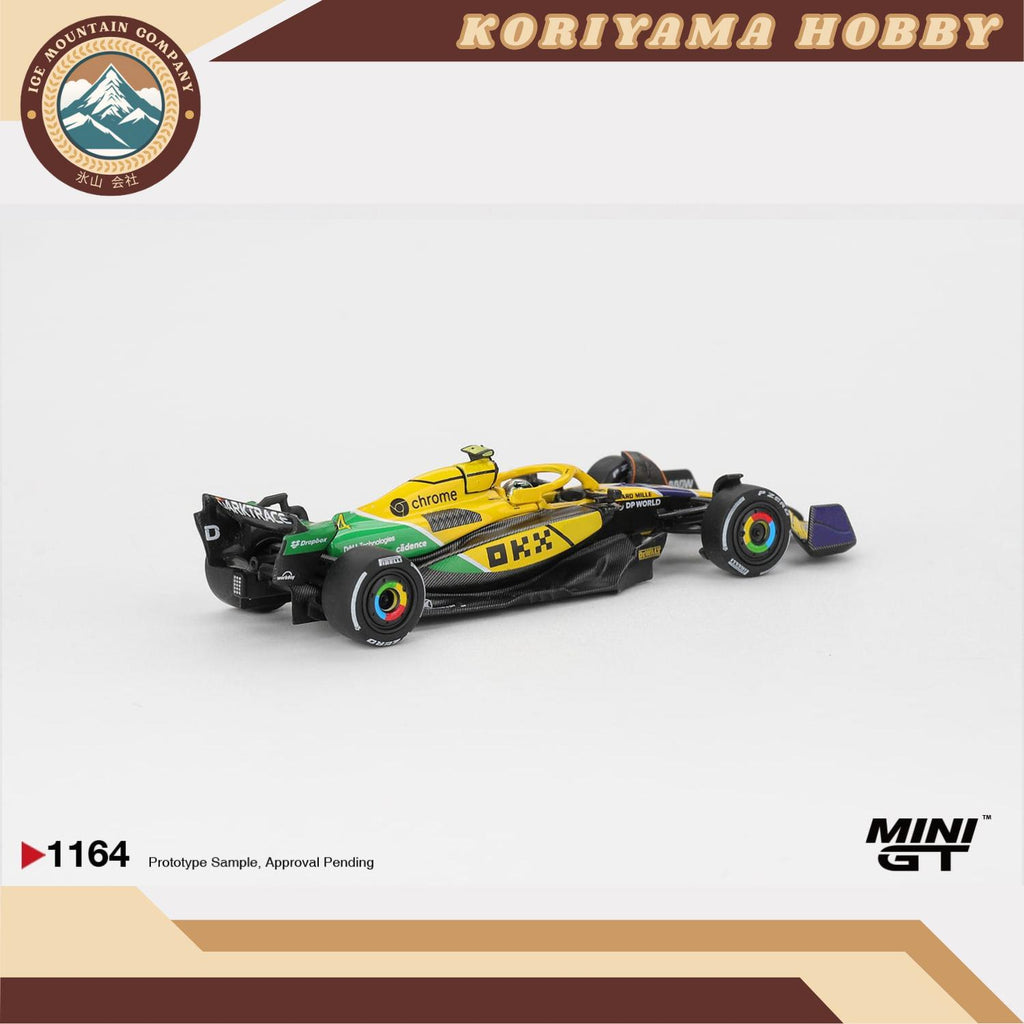 Mini GT 1164 McLaren MCL38 #4 Lando Norris 2024 F1 2024 Monaco GP MiniGT