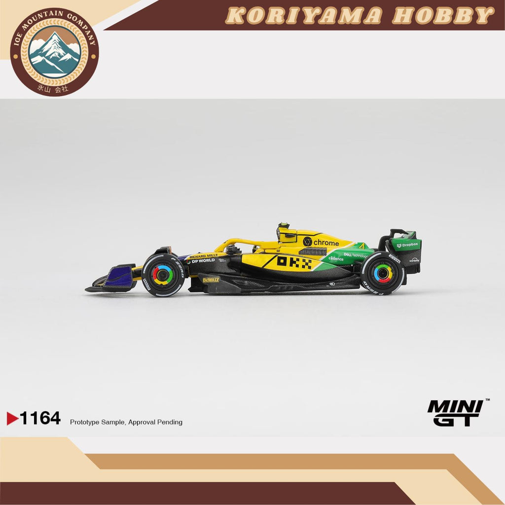 Mini GT 1164 McLaren MCL38 #4 Lando Norris 2024 F1 2024 Monaco GP MiniGT