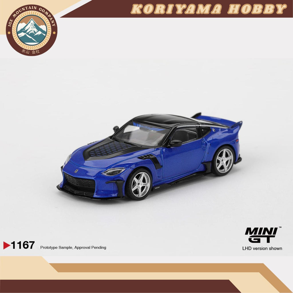 Mini GT 1167 Nissan Z VeilSide FFZ400 Seiran Blue MiniGT