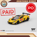 Mini GT 1168 Chevrolet Corvette Z06 GT3.R #3 Corvette Racing by Pratt Miller Motorsports 2025 IMSA Daytona 24 Hrs MiniGT
