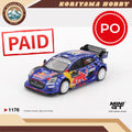 Mini GT 1176 Ford Puma Rally1 #55 M-Sport Ford WRT 2025 Rally Monte-Carlo MiniGT