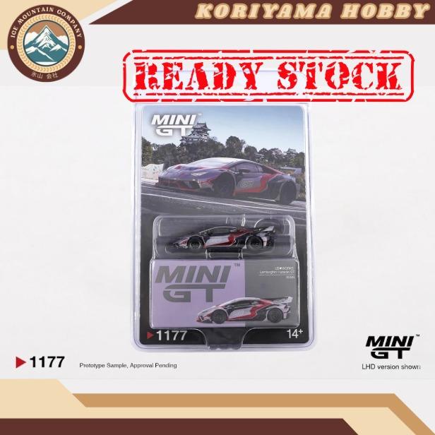 Mini GT 1177 LB WORKS Lamborghini Huracán GT RONIN Box/Blister packaging MiniGT