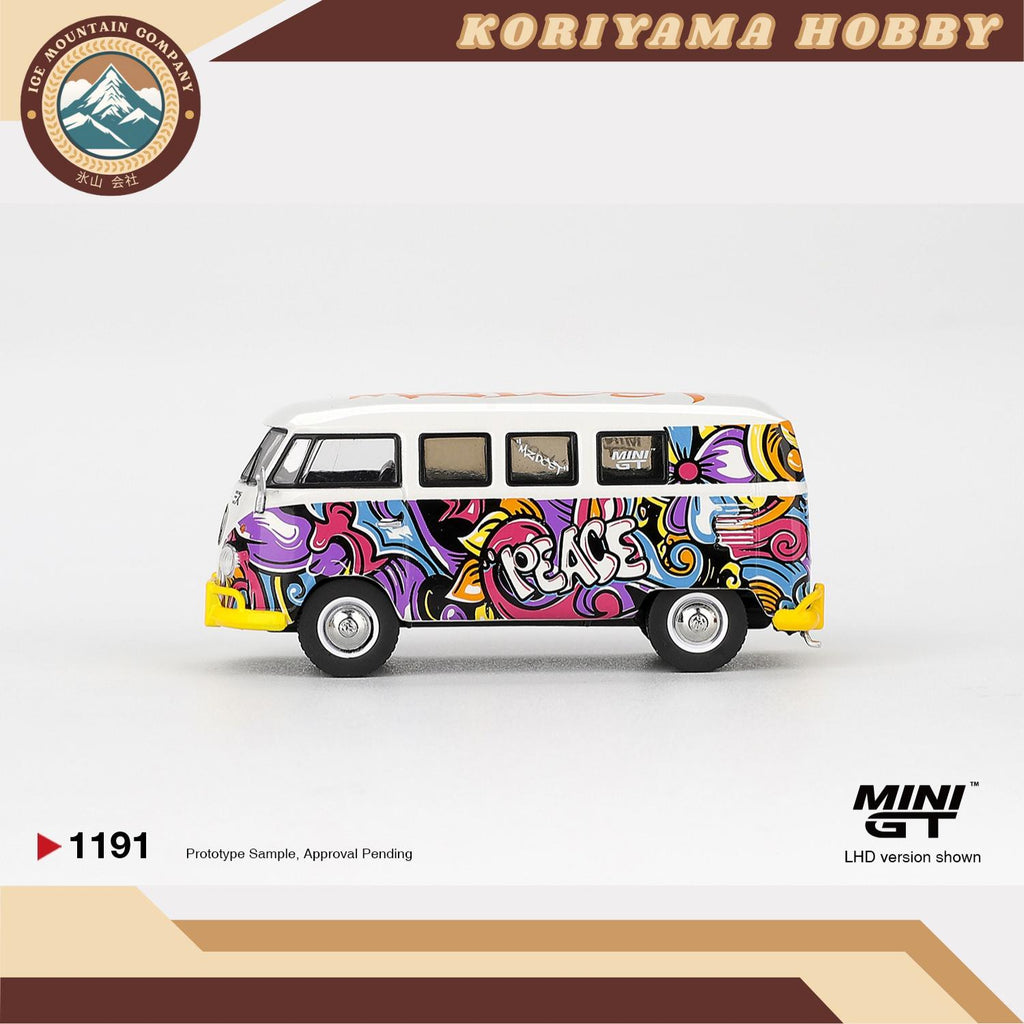 Mini GT 1191 Volkswagen T1 Microbus Mizu Design MiniGT