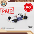 Mini GT 1193 Toleman TG184 #20 Johnny Cecotto 1984 Monaco Grand Prix MiniGT
