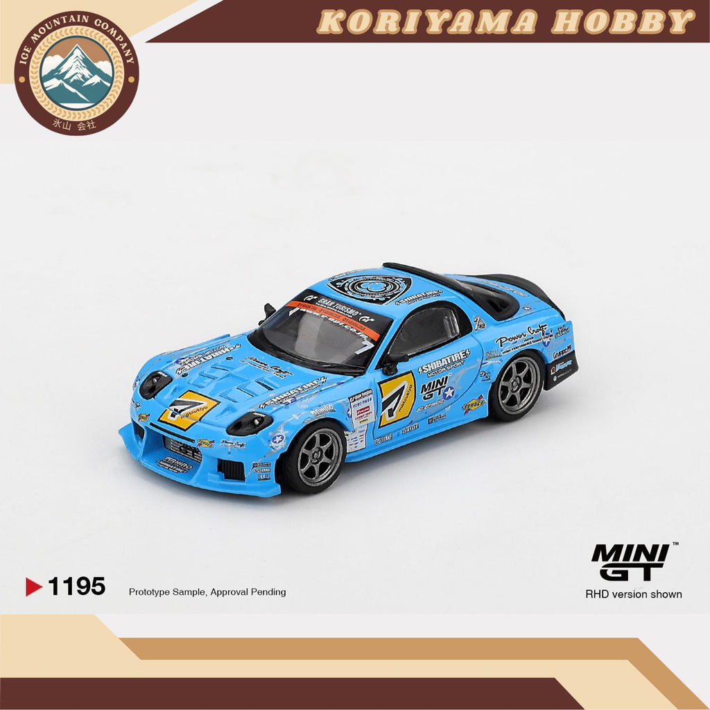 Mini GT 1195 Mazda RX-7 RE-Amemiya 2025 D1GP MiniGT
