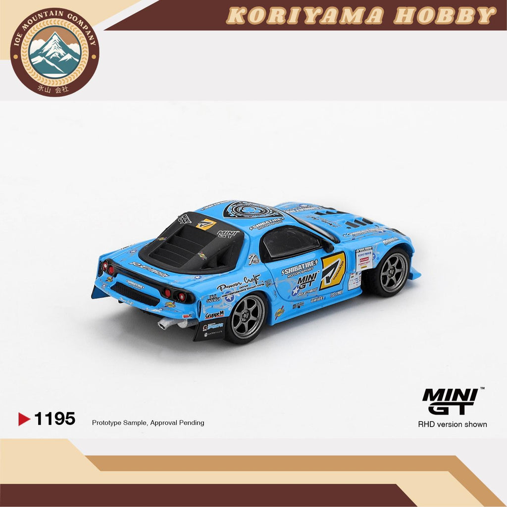 Mini GT 1195 Mazda RX-7 RE-Amemiya 2025 D1GP MiniGT