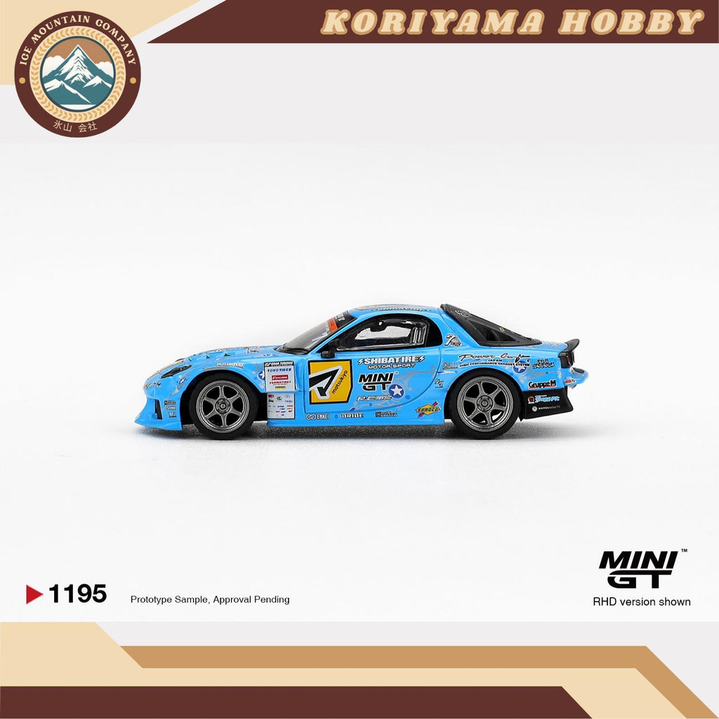 Mini GT 1195 Mazda RX-7 RE-Amemiya 2025 D1GP MiniGT