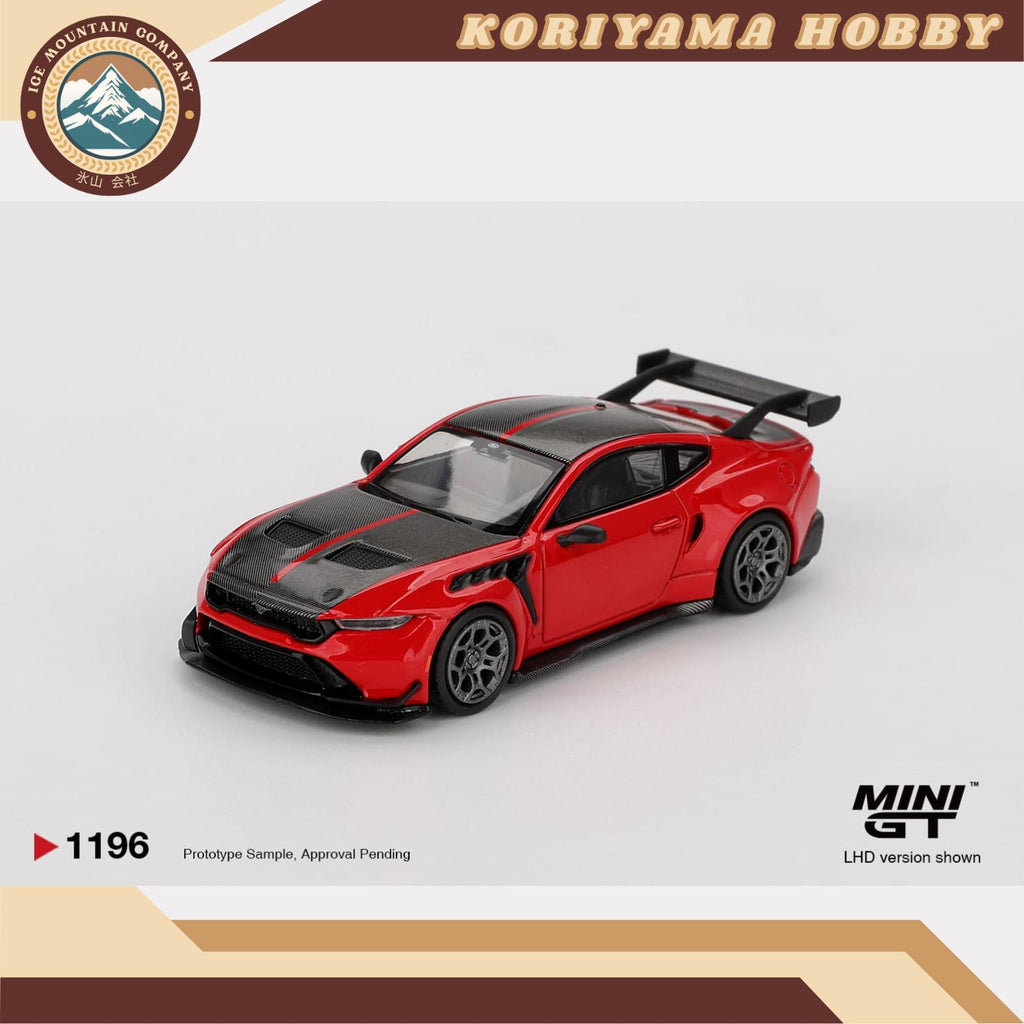 Mini GT 1196 Ford Mustang GTD Race Red MiniGT