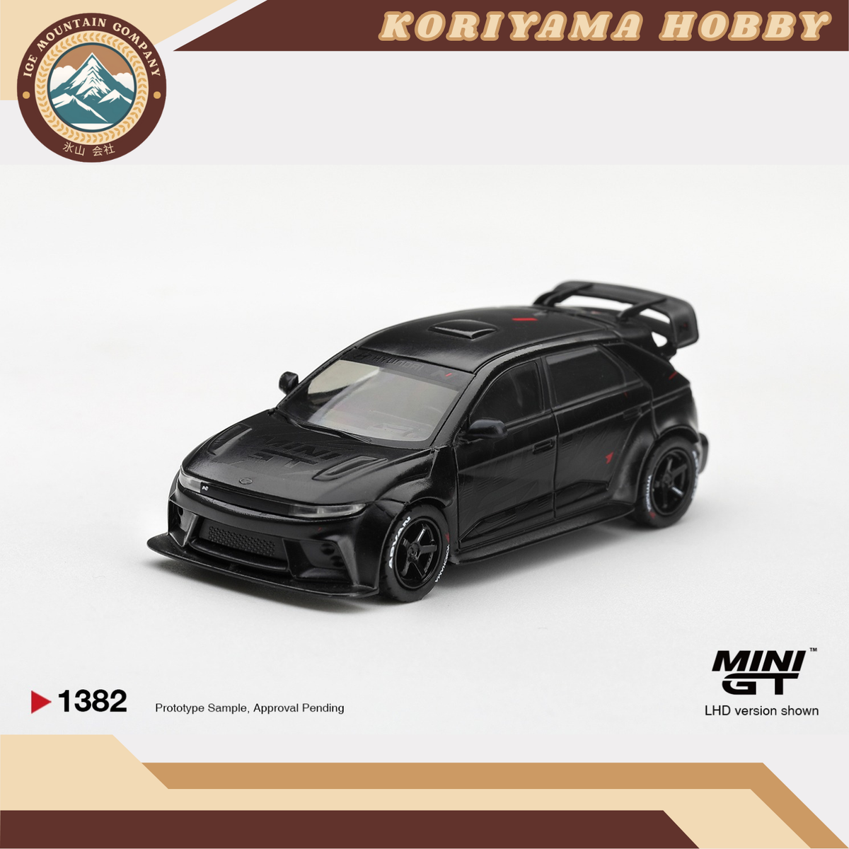 Mini GT 1382 Hyundai Ioniq 5N RS-01T Stealth MiniGT