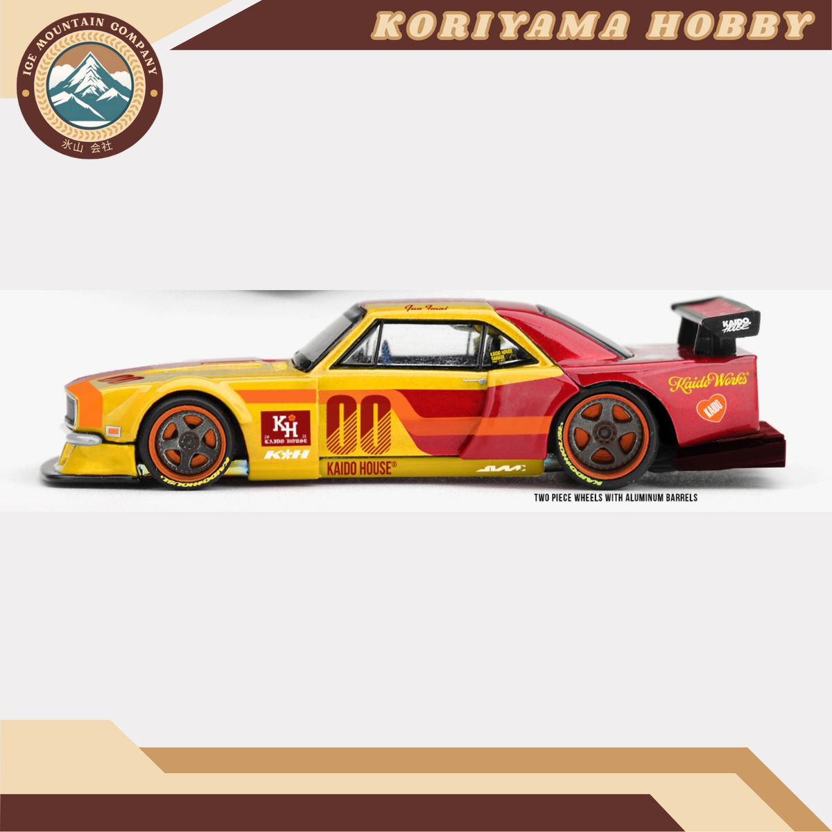 Mini GT Kaido House 319 Chevrolet Camaro Kaido Racing Team V1 MiniGT