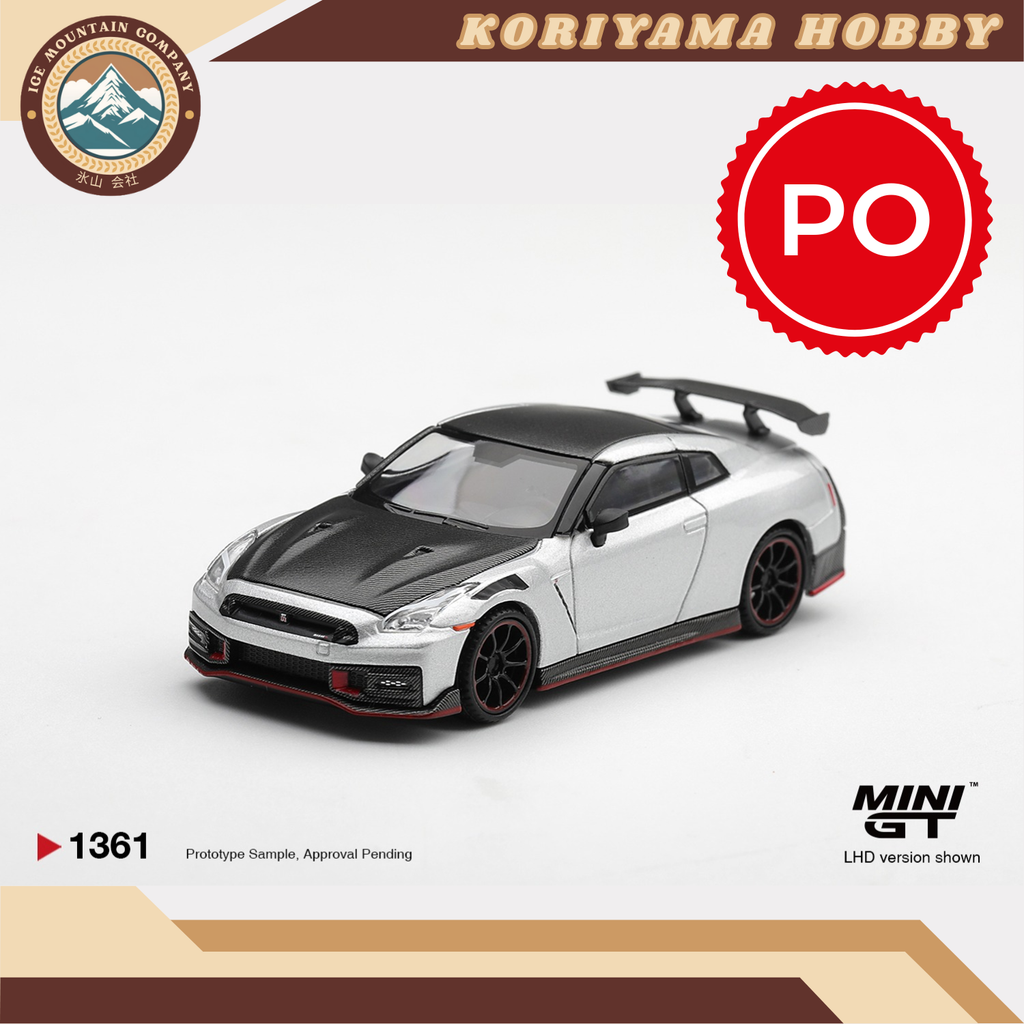 Mini GT 1361 Nissan GT-R NISMO 2024 Silver MiniGT