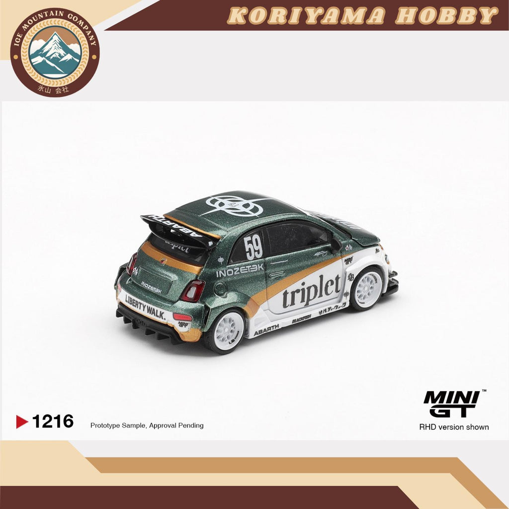Mini GT 1216 Abarth 595 LB-WORKS  TY Edition MiniGT