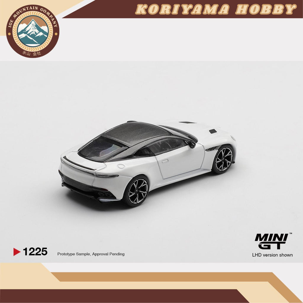 Mini GT 1225 Aston Martin DBS Stratus White MiniGT