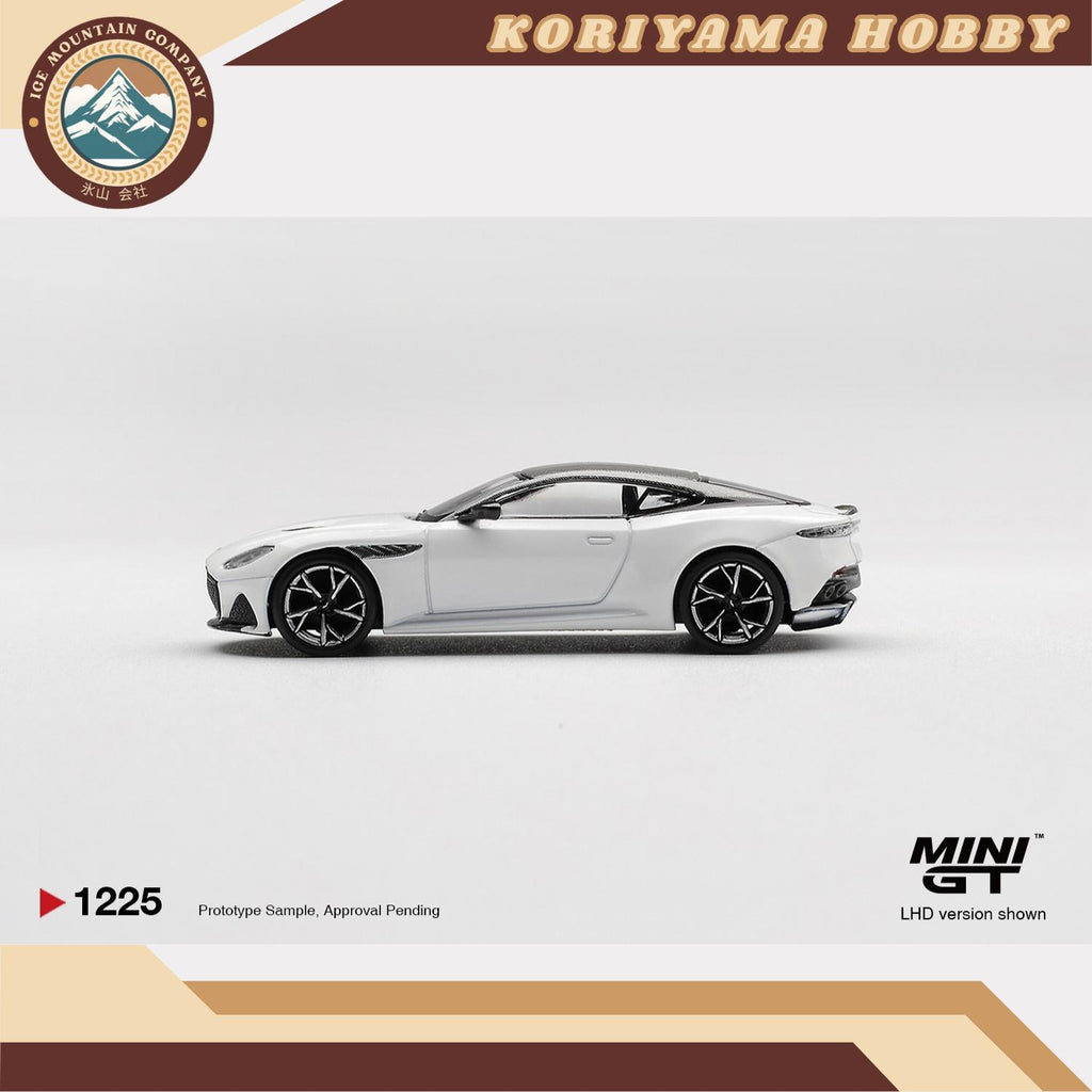 Mini GT 1225 Aston Martin DBS Stratus White MiniGT